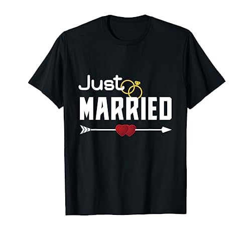 Camisas recién casadas para parejas 2021 Recién casado Camiseta