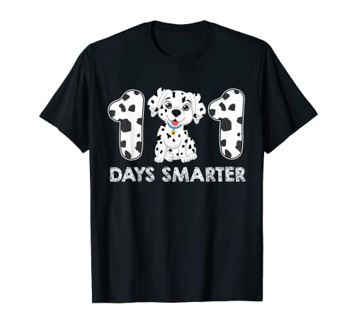 101 Days Smarter Dálmata Camiseta
