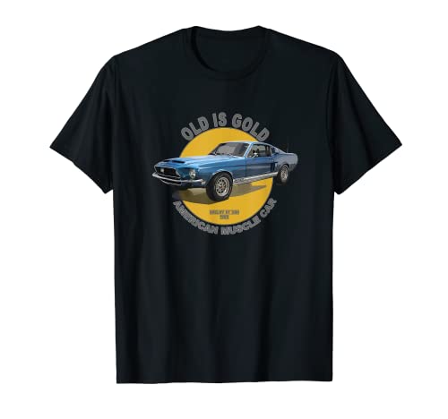 Mustang Shelby GT 500 - Coche muscular americano 60s 70s Camiseta