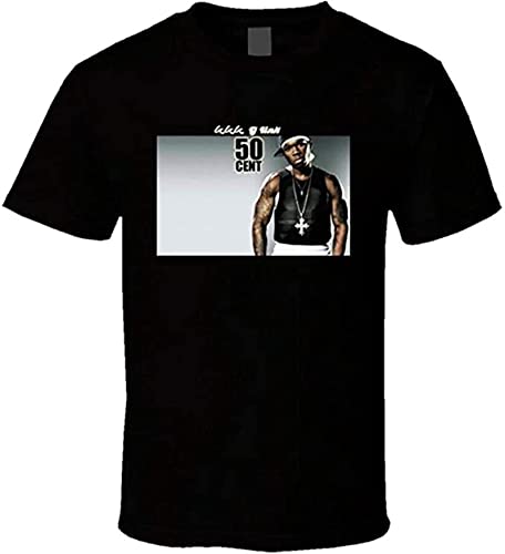 HAODI G Unit 50 Cent Camiseta personalizada, Color16, XL