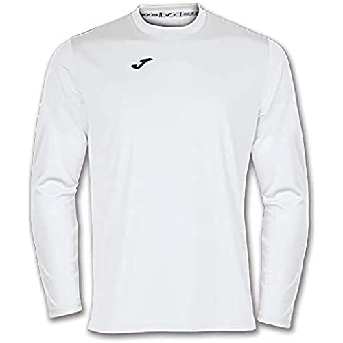 Joma 100092.200 - Camiseta de equipación de Manga Larga para Hombre, Color Blanco, Talla M