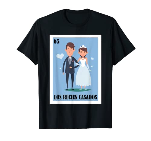 Funny Mexican Design for Weddings - Los Recien Casados Camiseta
