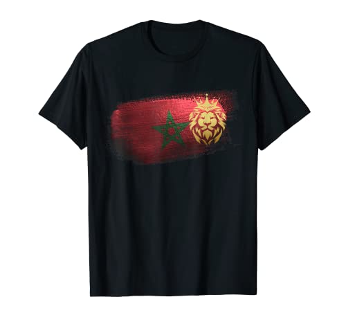 Camiseta y sudadera Marruecos Lion del Atlas Camiseta
