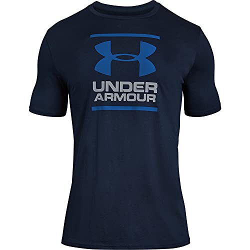 Under Armour Ua Gl Foundation Short Sleeve Tee, Camiseta Hombre, Azul (academy Steel Royal), XXL