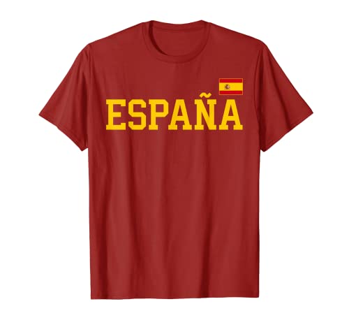 Camiseta España Mujer Hombre Niños Bandera...
