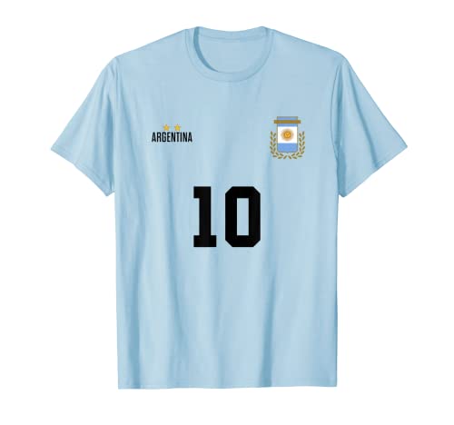 Argentina Equipo de Fútbol Deportes Número 10 Fútbol Argentina Camiseta