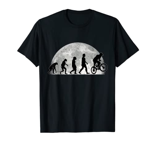 Bicicleta Evolución Luna MTB Ciclistas ciclista Camiseta