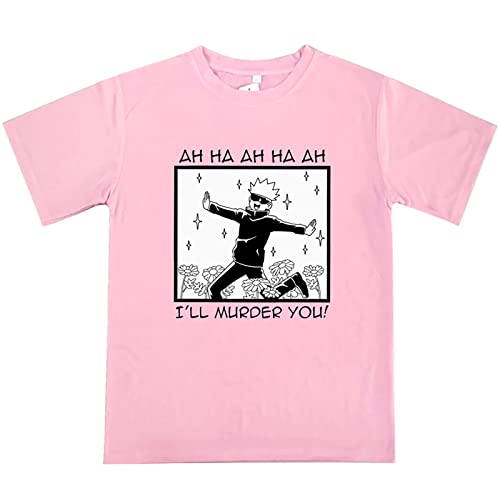 westtrend Jujutsu Kaisen Camisetas Unisex Satoru Gojo Pullover Kawaii Gojo Sudaderas Anime Gojo Satoru Camisetas para Hombres y Mujeres
