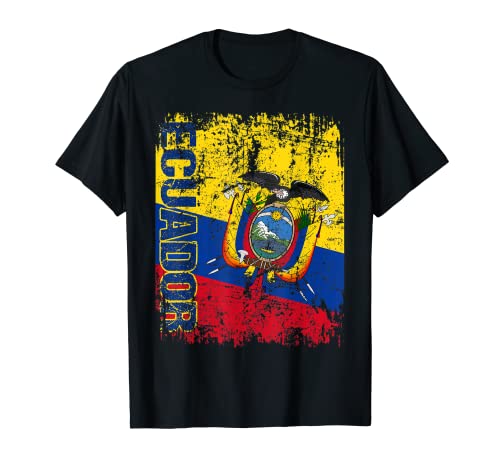 ECUADOR Bandera | Hombres Mujeres Niños ECUADOR Camiseta