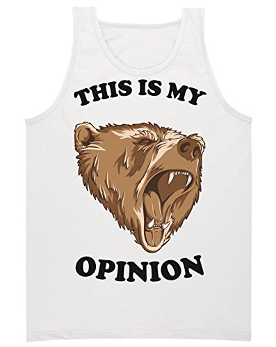 This Is My Opinion Screaming Bear Camiseta sin...