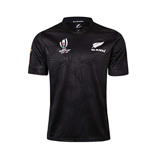 Aitry Rugby JerseyUniforms ，Men Nueva Zelanda All Blacks, Camiseta de Entrenamiento de Rugby, Camisa Deportiva T-Shirt