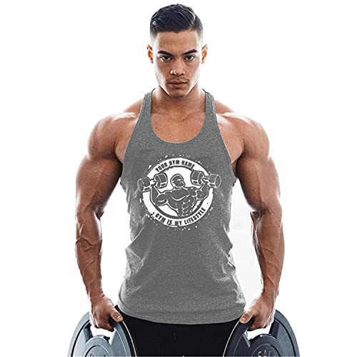 Cabeen Gym Camisetas de Tirantes Culturismo Fitness Deportiva Tank Top Gimnasio Chaleco