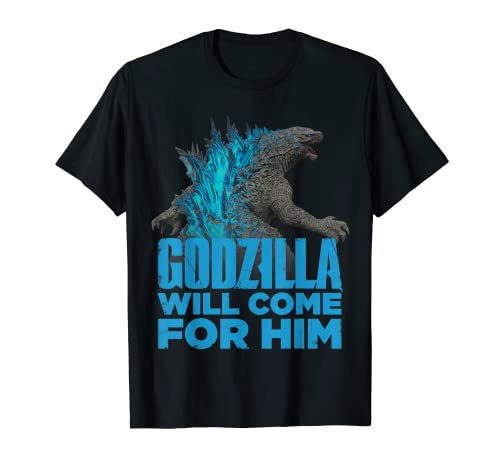 Godzilla vs Kong - Godzilla Will Come For Him Camiseta