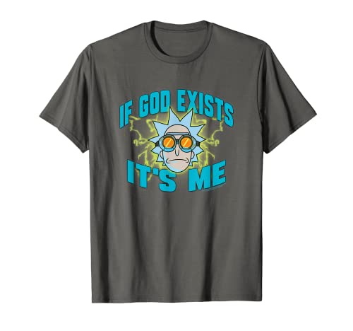 Rick and Morty If God Exists Camiseta