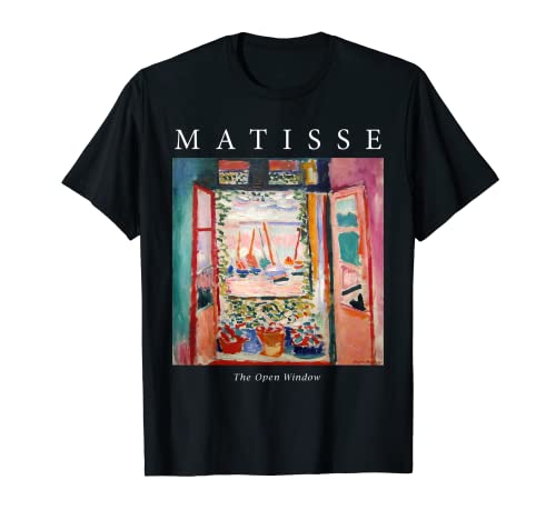 Henri Matisse La ventana abierta famosa pintura de obras de arte Camiseta