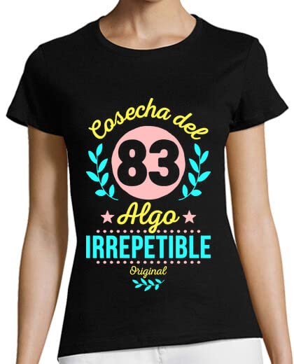 Camisetas Regalo Vintage 40 Cumpleaños Mujer - Camiseta 40 Años Mujer - Camiseta Vintage 1983 - Camiseta Graciosa Regalo Cumple - Regalos Originales Mujeres 40 años - Ideas Para Cumpleaños 82
