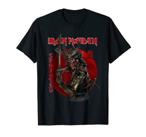 Iron Maiden - Senjutsu Eddie Red Circle Camiseta