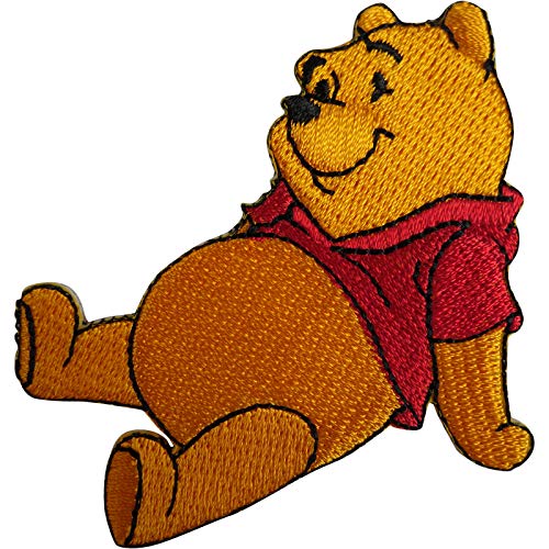 Winnie the Pooh parche bordado con insignia para planchar en coser jeans camiseta bolsa